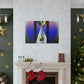 "The Gleaming Facades of Art Deco" - Retro Design Canvas