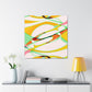 Tealose - Abstract - Canvas