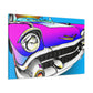 "Classic Car Story" - Automobile Canvas