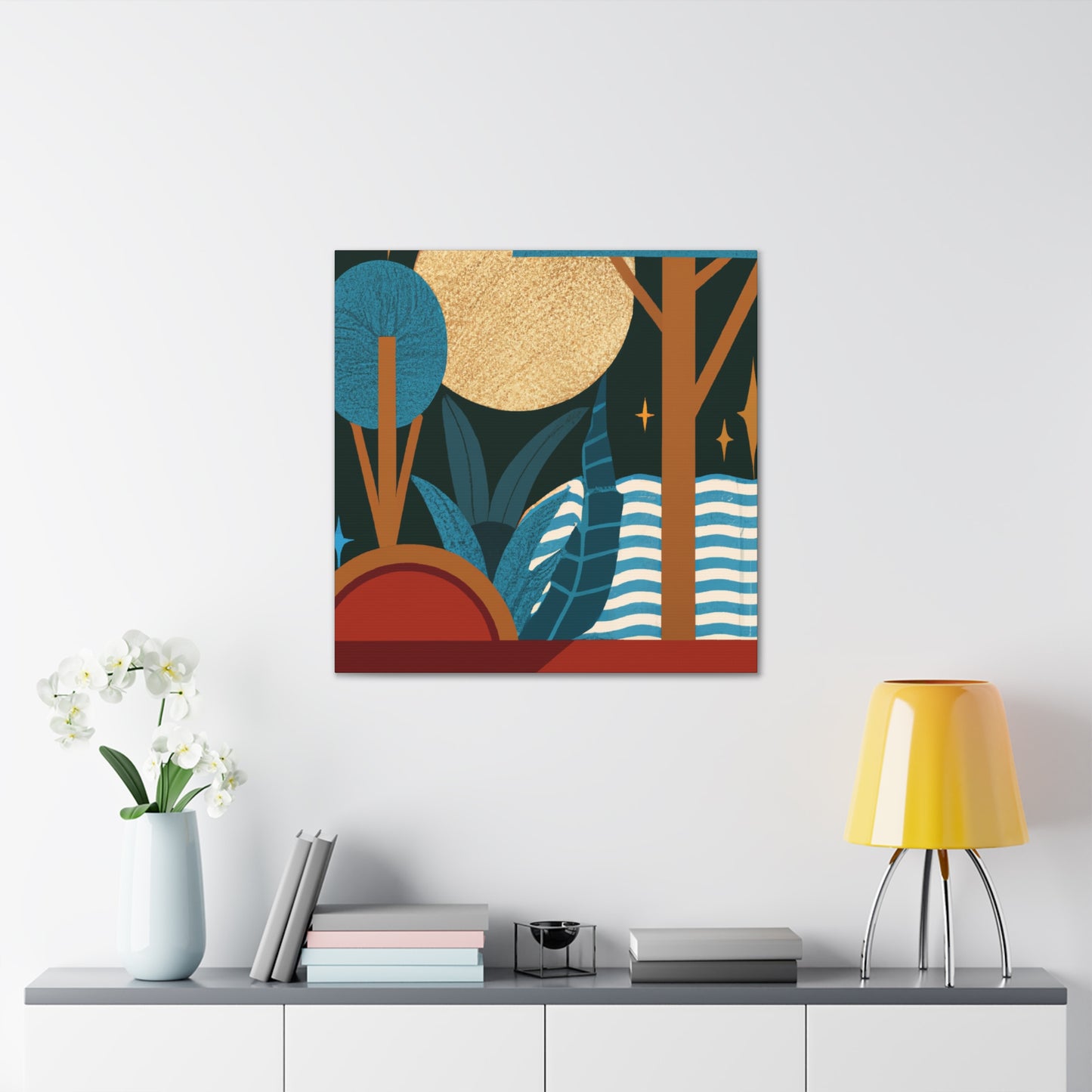 Roadmap to Progress - Midcentury - Canvas