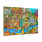 Glorious Getaway - Destination India - Canvas