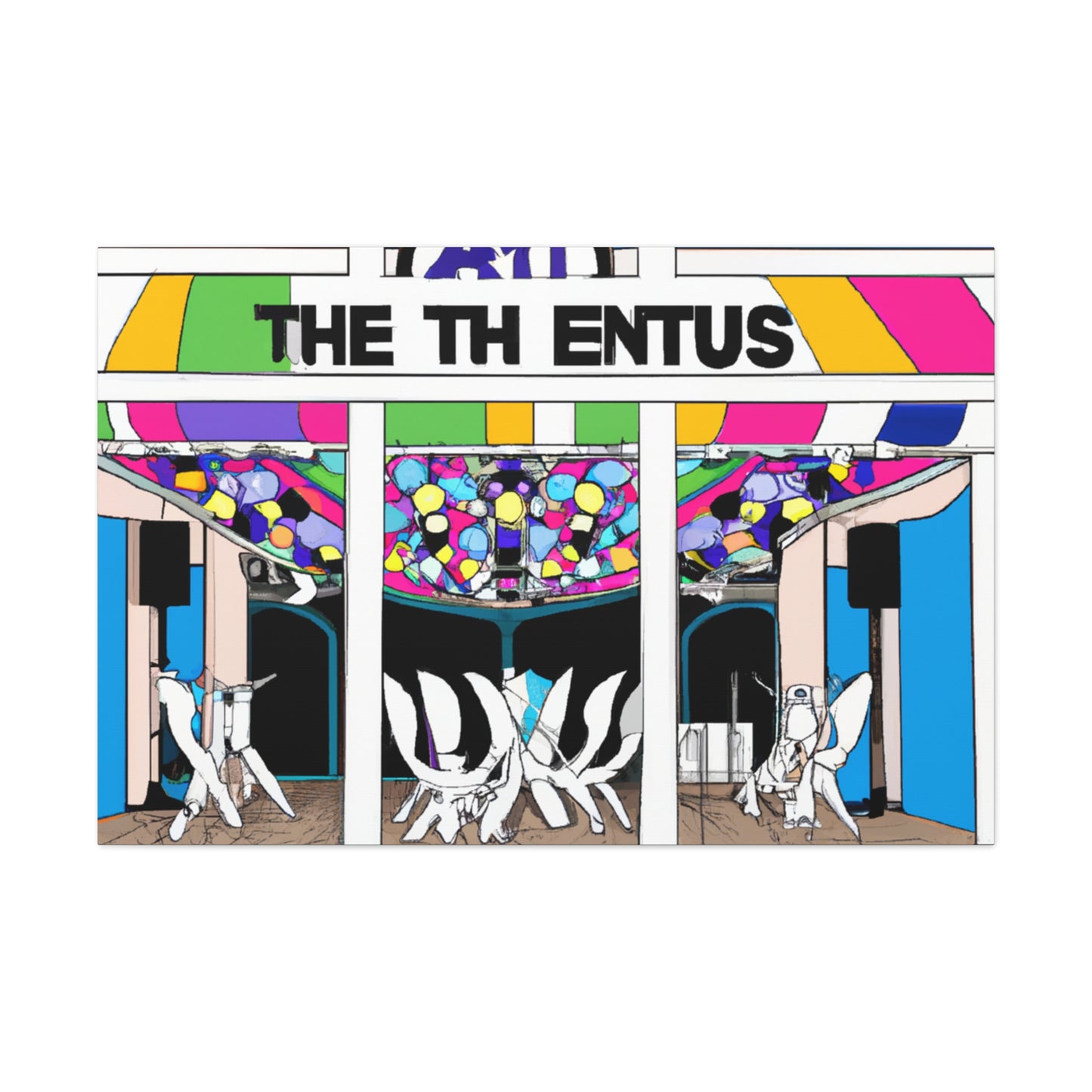 The Jukebox Joint - Canvas Pop Art
