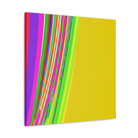Rainbow Blast - Abstract - Canvas