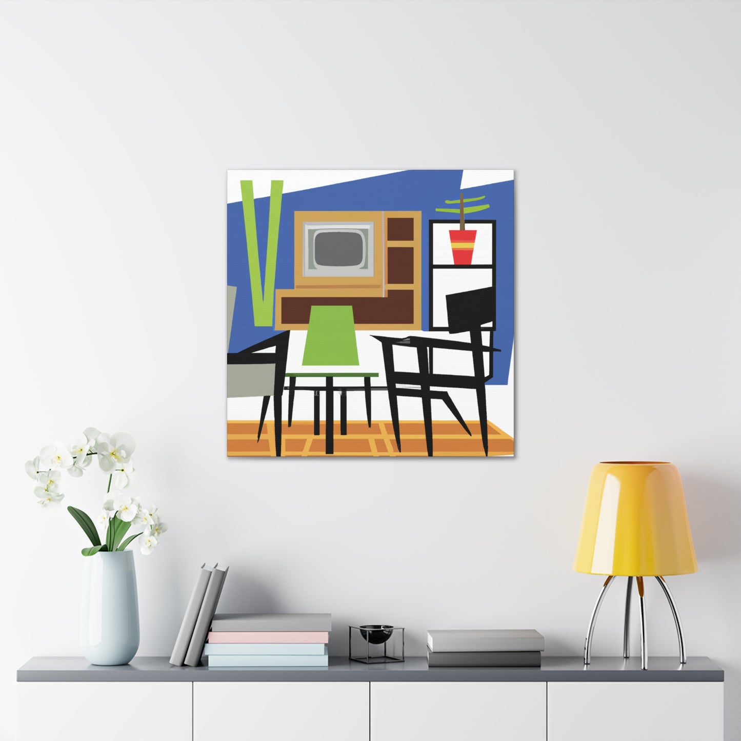 Urban Escape - Midcentury - Canvas