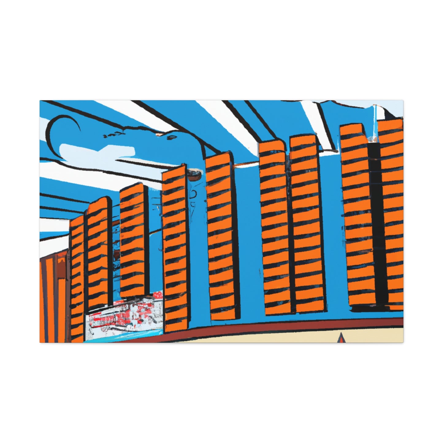 Tundra Shoppe. - Canvas Pop Art