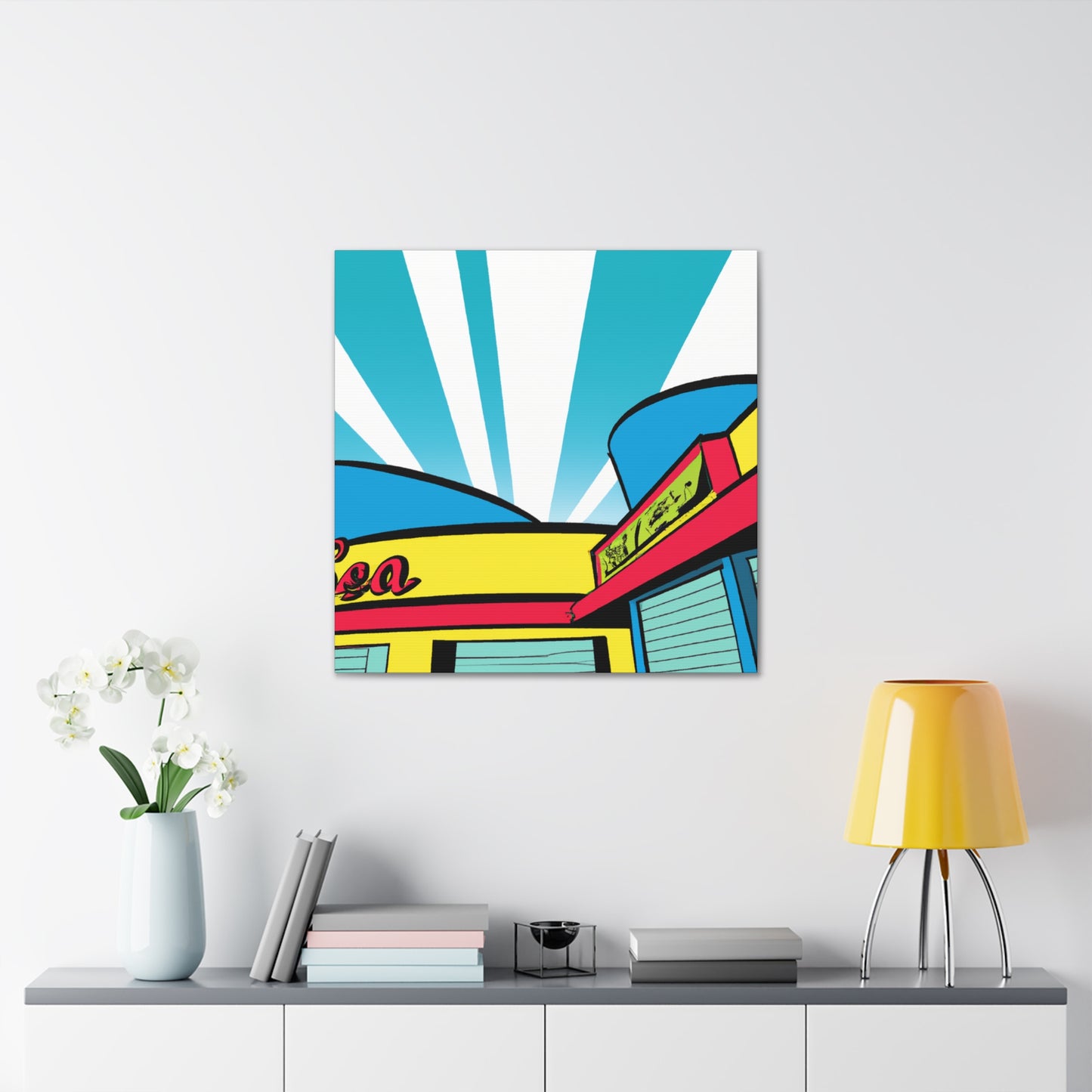 The Bop-A-Rama. - Canvas - Pop Art