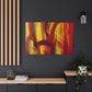 Fire Field - Abstract Canvas