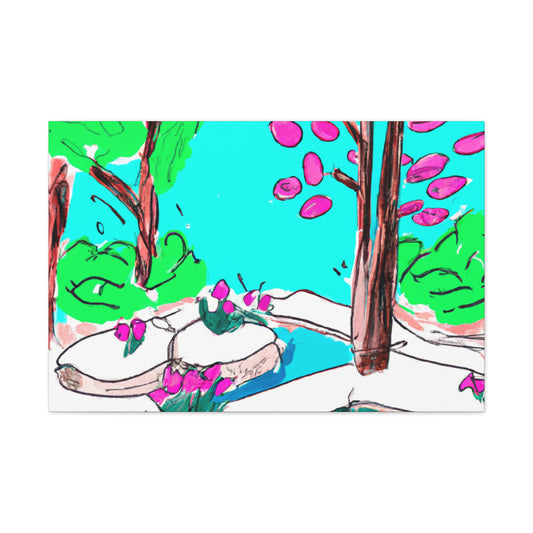 Bountiful Blooms Landscape - Canvas