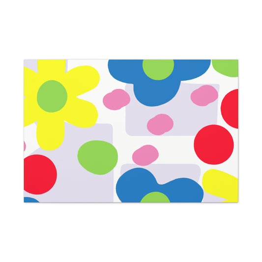 Blissful Buds - Floral - Canvas
