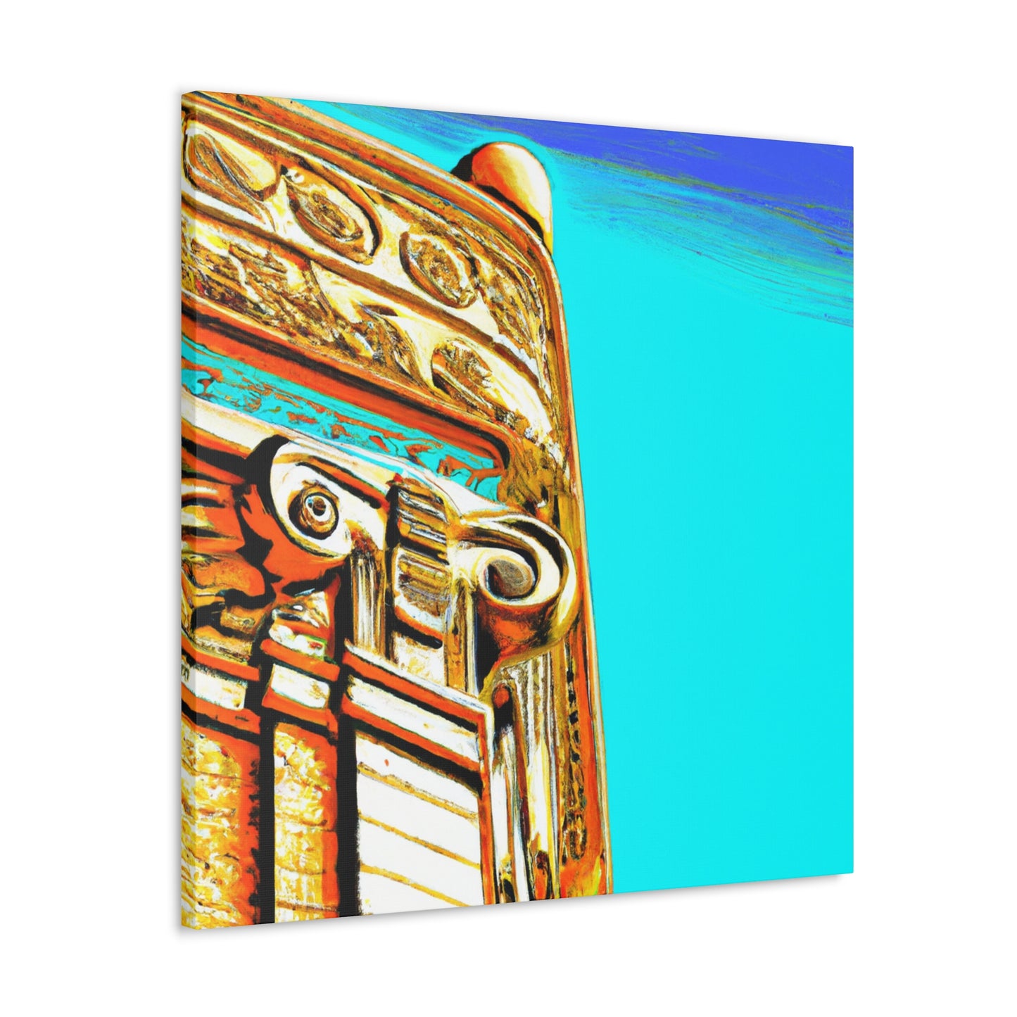 Opulent Palatial Neo-Deco - Canvas Art Deco