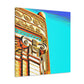 Opulent Palatial Neo-Deco - Canvas Art Deco