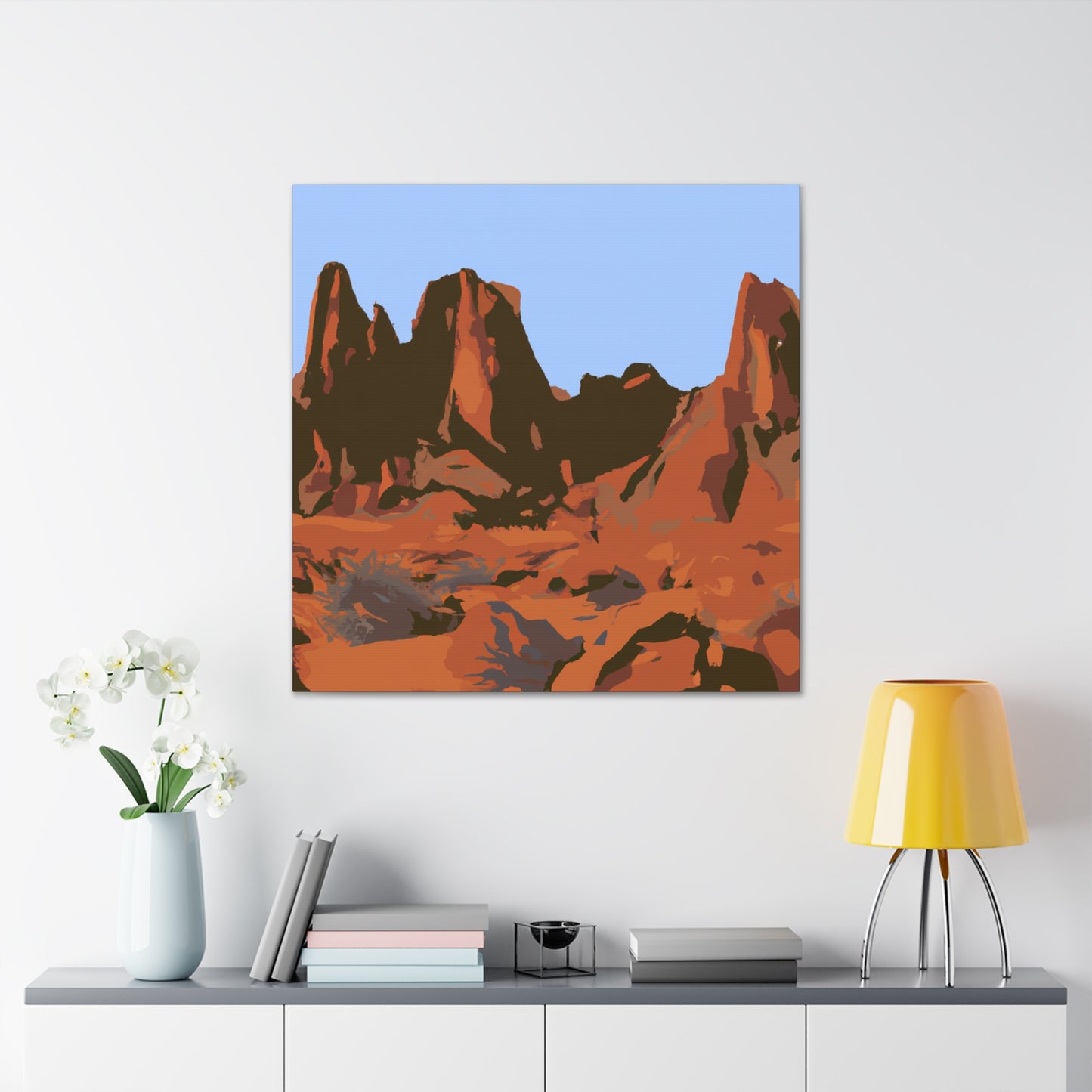 Tumbleweed Tundra - Landscape - Canvas