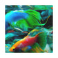 "Cresting Waves" - Underwater Canvas