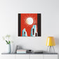 "Elongated Splendor - Midcentury" - Canvas