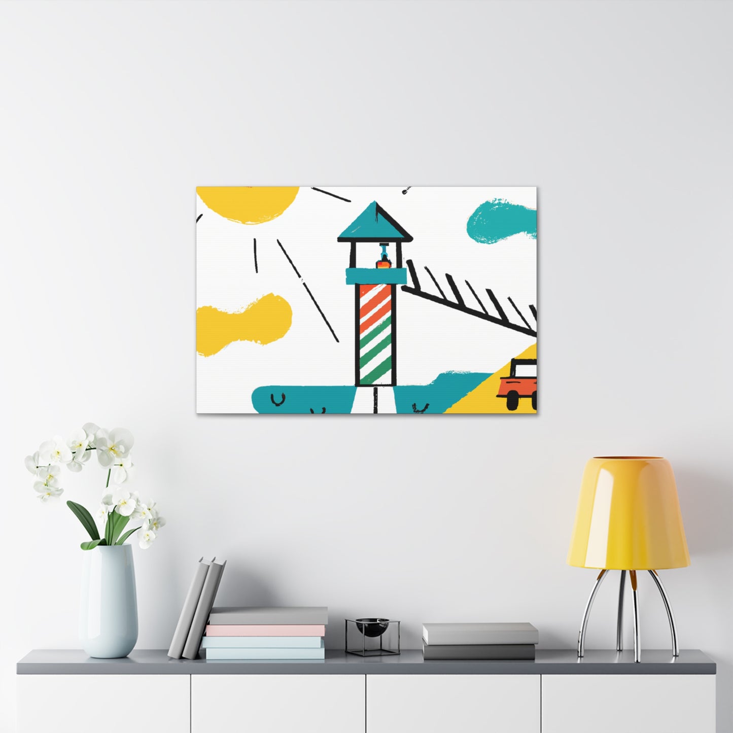 Silhouette Spectacle - Minimalism - Canvas