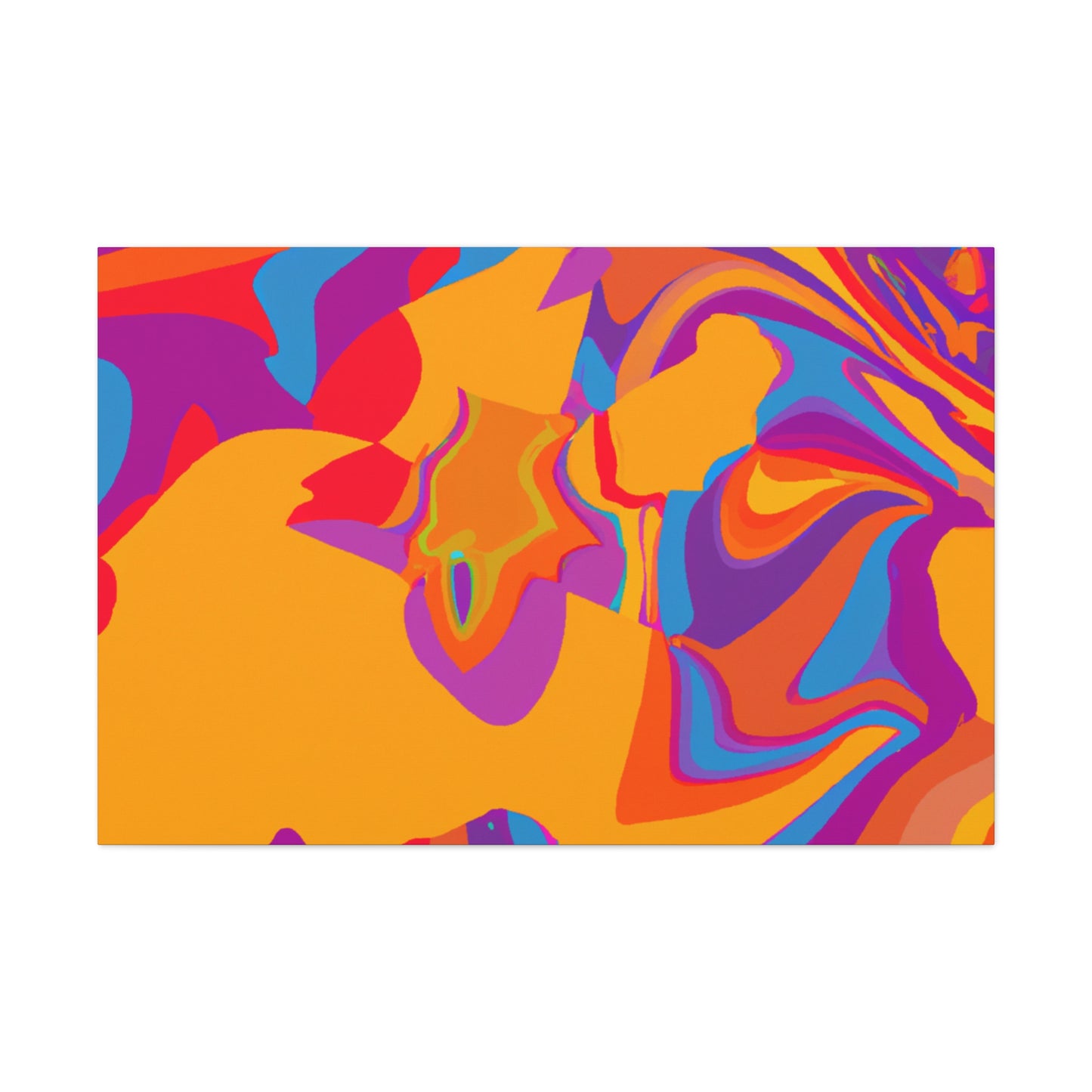 Viscous Aquabrume - Abstract - Canvas