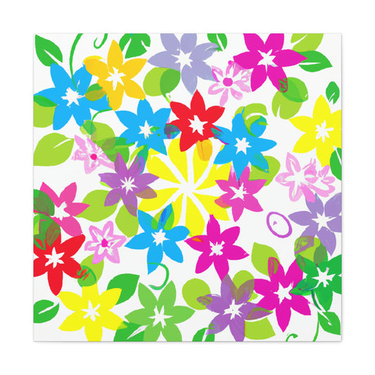 Blossom Palette - Floral - Canvas