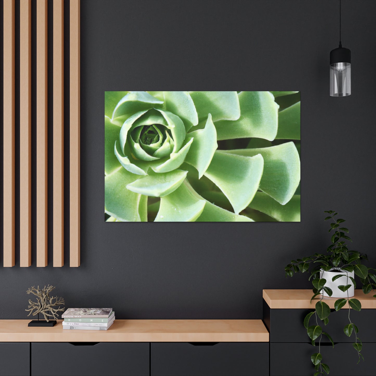"Garden Gala" - Canvas - Succulent