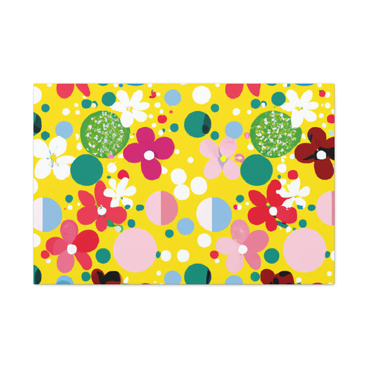 "Floral Symphony" - Floral Canvas