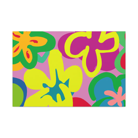 The Petal Perfume: A Fragrance of Floral Serendipity - Canvas