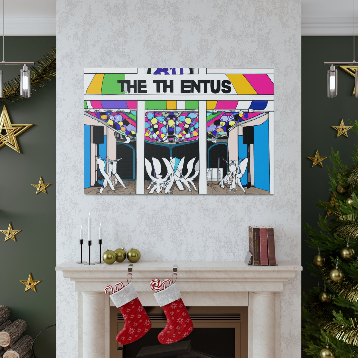 The Jukebox Joint - Canvas Pop Art
