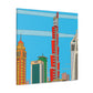 Turquoise Oasis – Destination Arab Emerates - Canvas