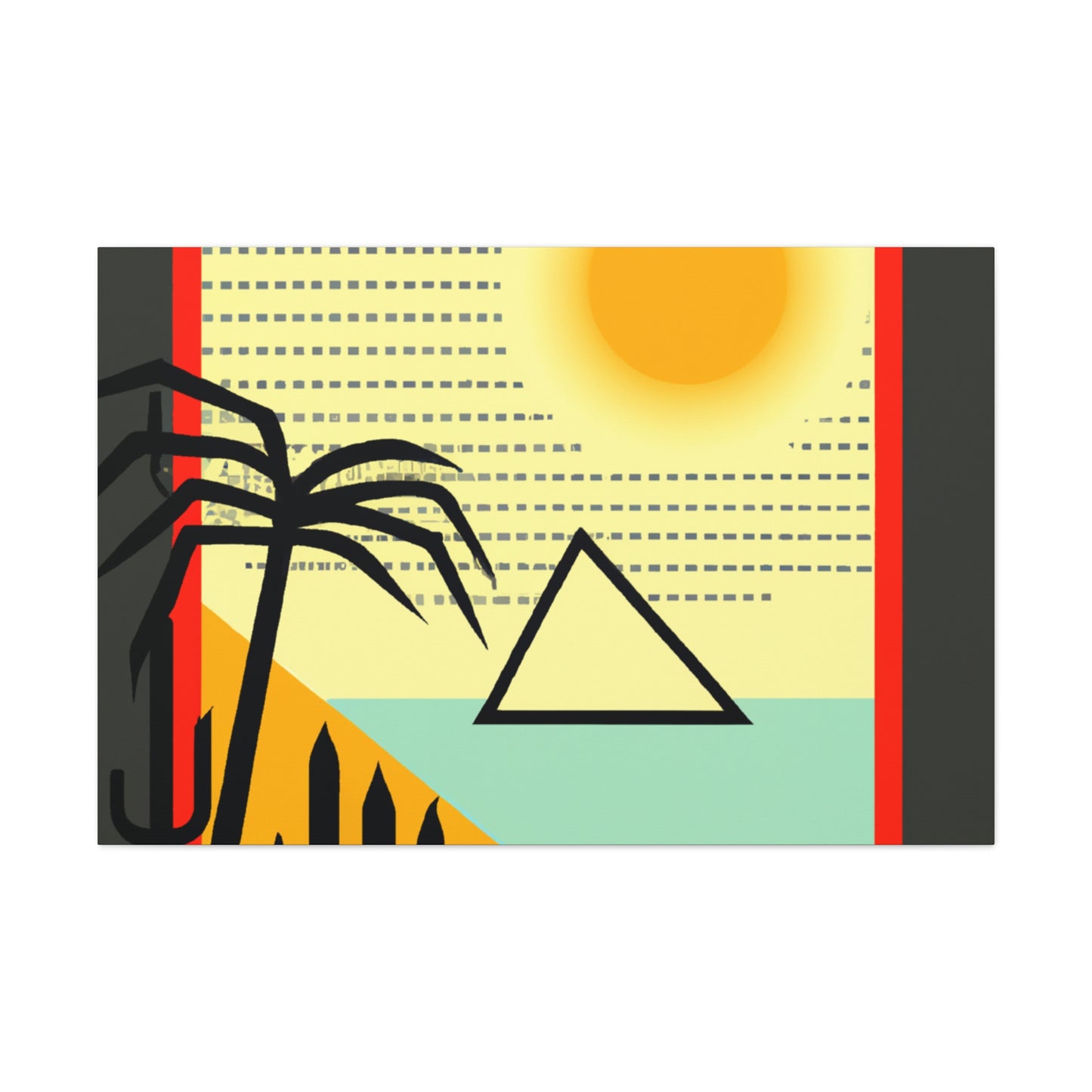 Sunny Day - Midcentury Canvas