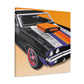 King Rod - Automobile - Canvas