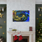 Johannes Metalswirl - Canvas- Abstract