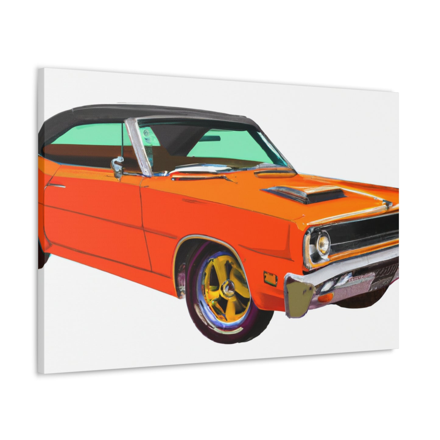Blue Streak - Automobile - Canvas