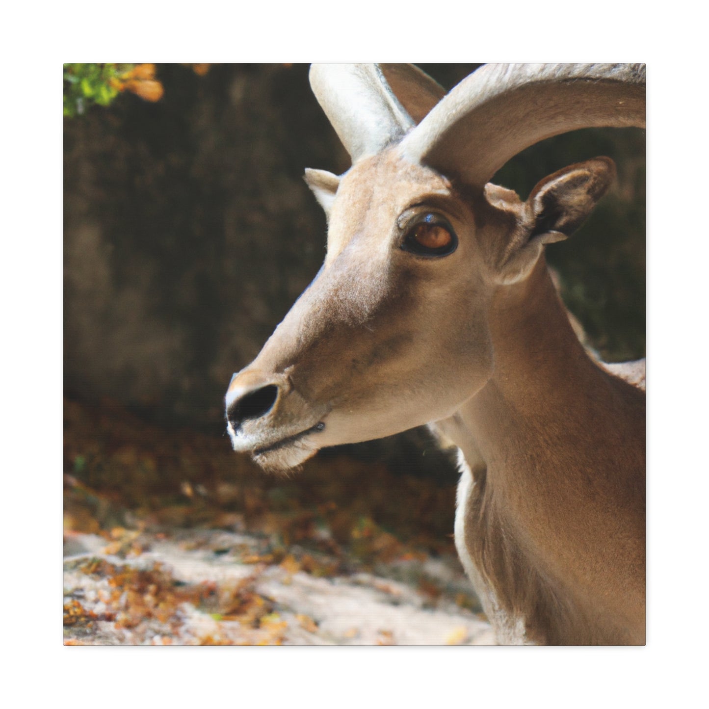 Elky Horn - Canvas Wildlife