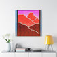 Vibrant Bloom - Midcentury - Canvas