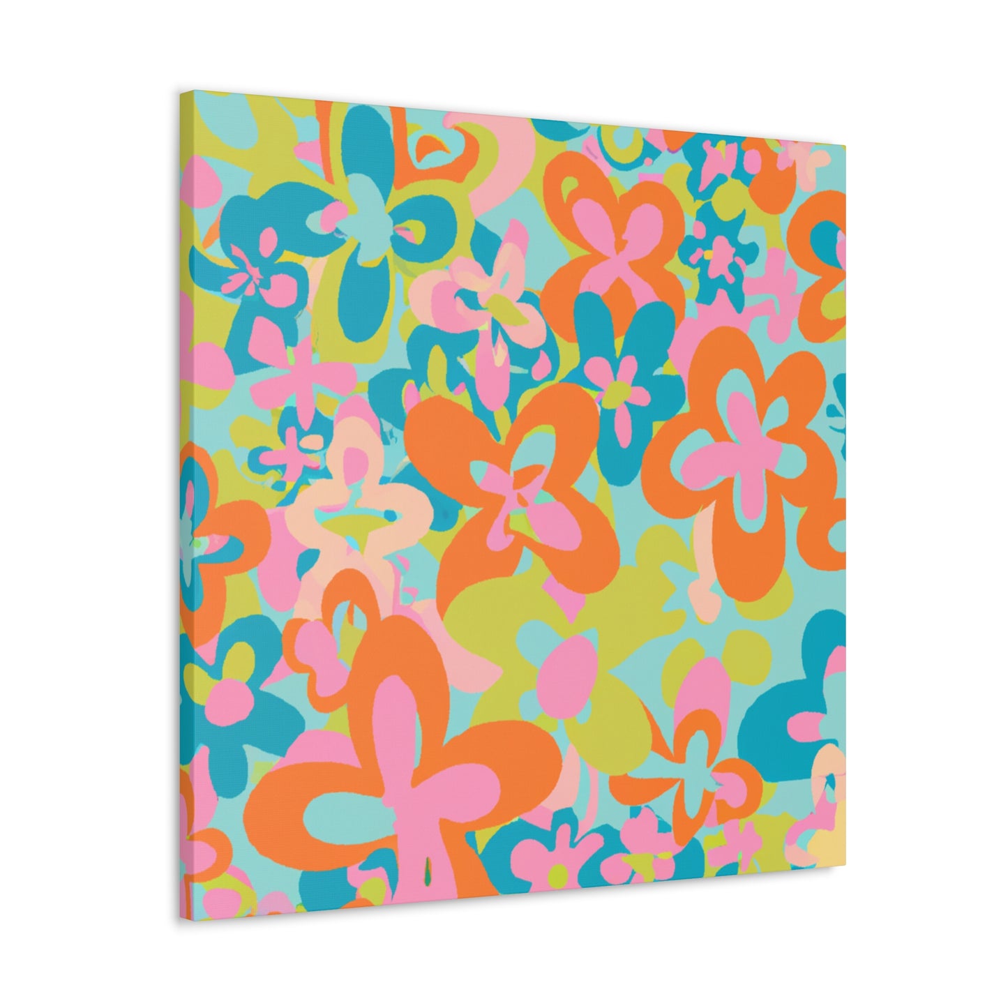 "The Blooming Bouquet" - Floral Canvas