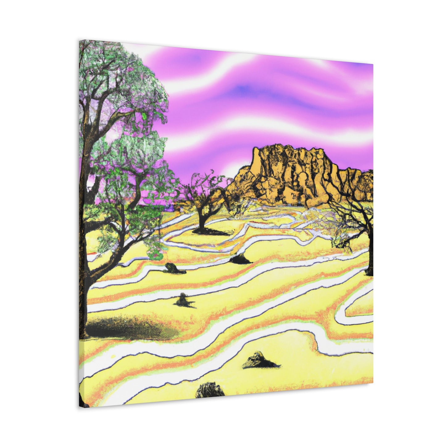 Desertgem Landscape - Canvas