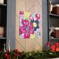 "Petals of Passage" - Floral Canvas
