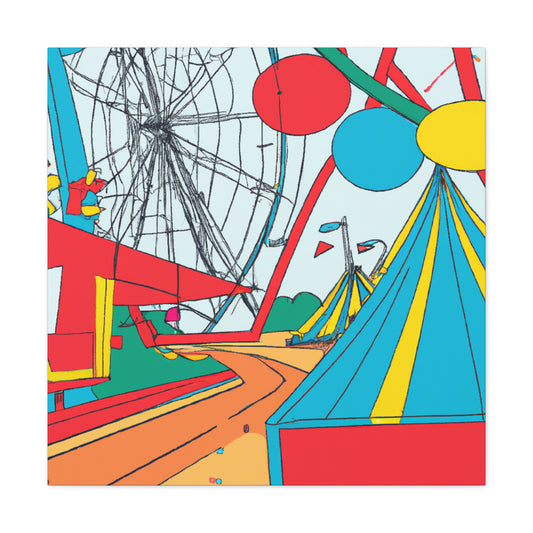Fiesta Funhouse - Amusement - Canvas