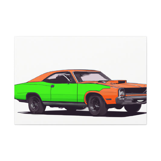 Rusty Impala - Automobile - Canvas