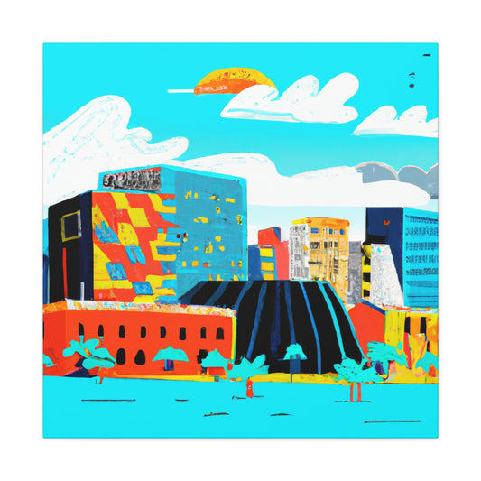 Piranha Rapids - South America - Canvas