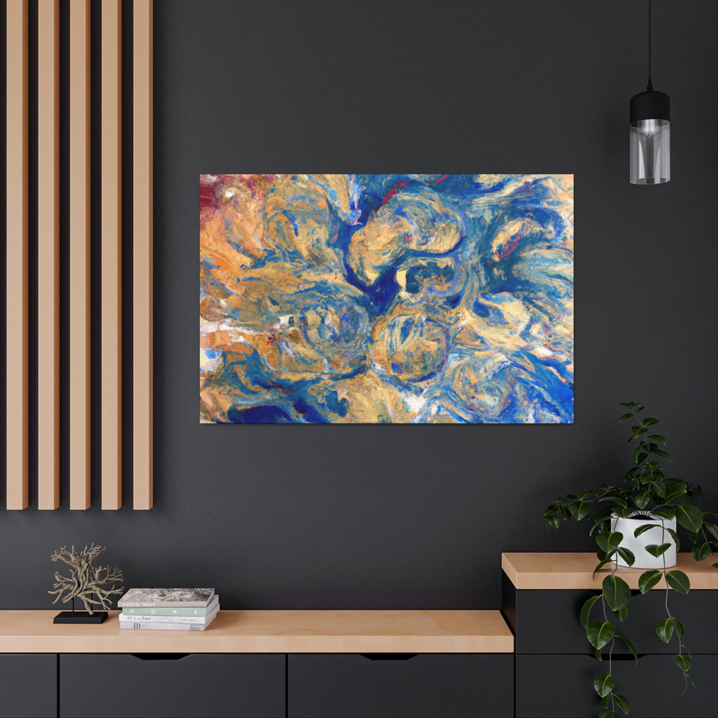 Hurricane - Abstract Canvas