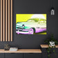 Classic Car Reflection -Automobile Canvas