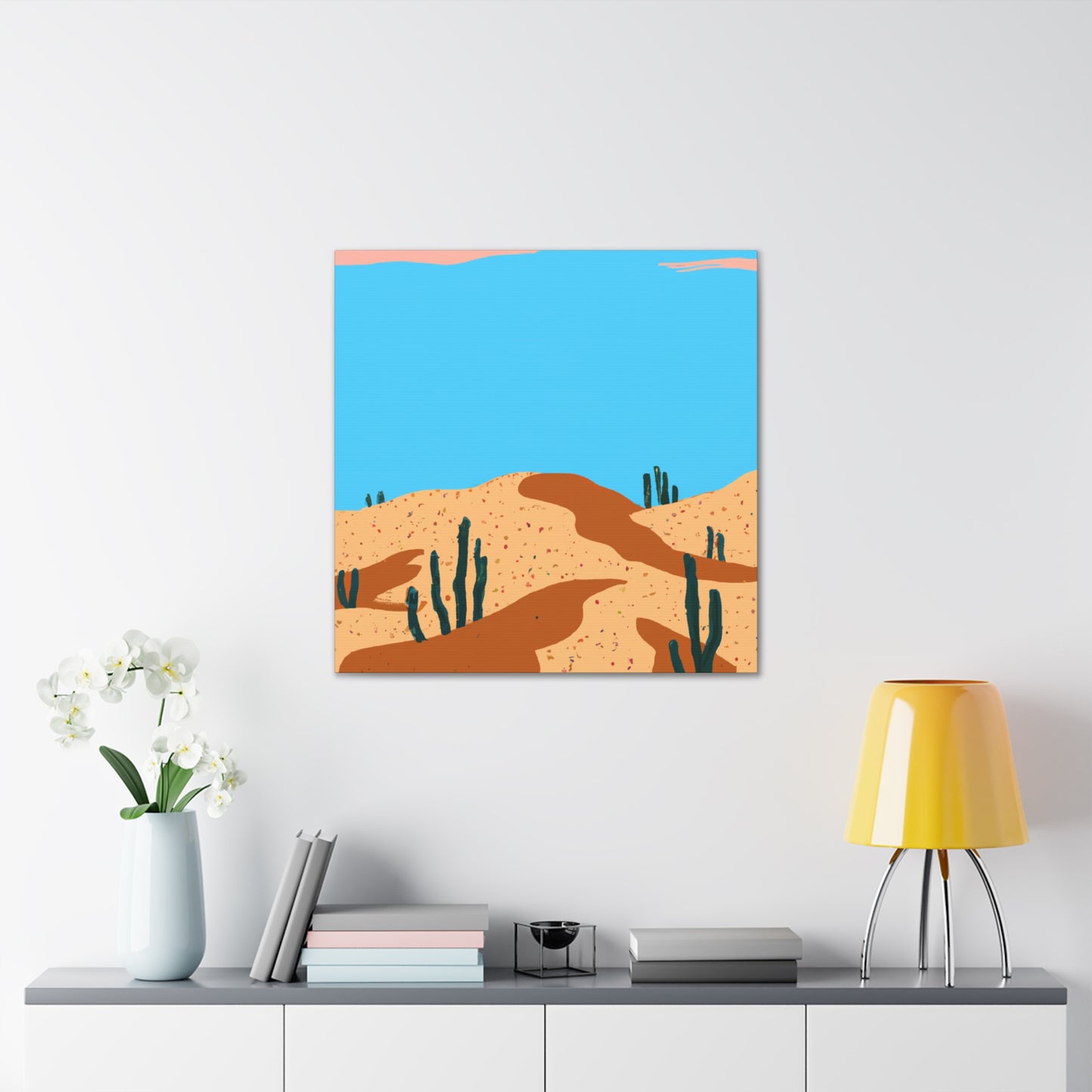 Easton Paisley - Vintage Contemporary - Desert - Canvas