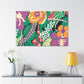 Blooming Breeze - Floral - Canvas