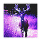 Purple Rudolph- Canvas - Wildlife