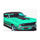 The Flame Thrower - Automobile - Canvas