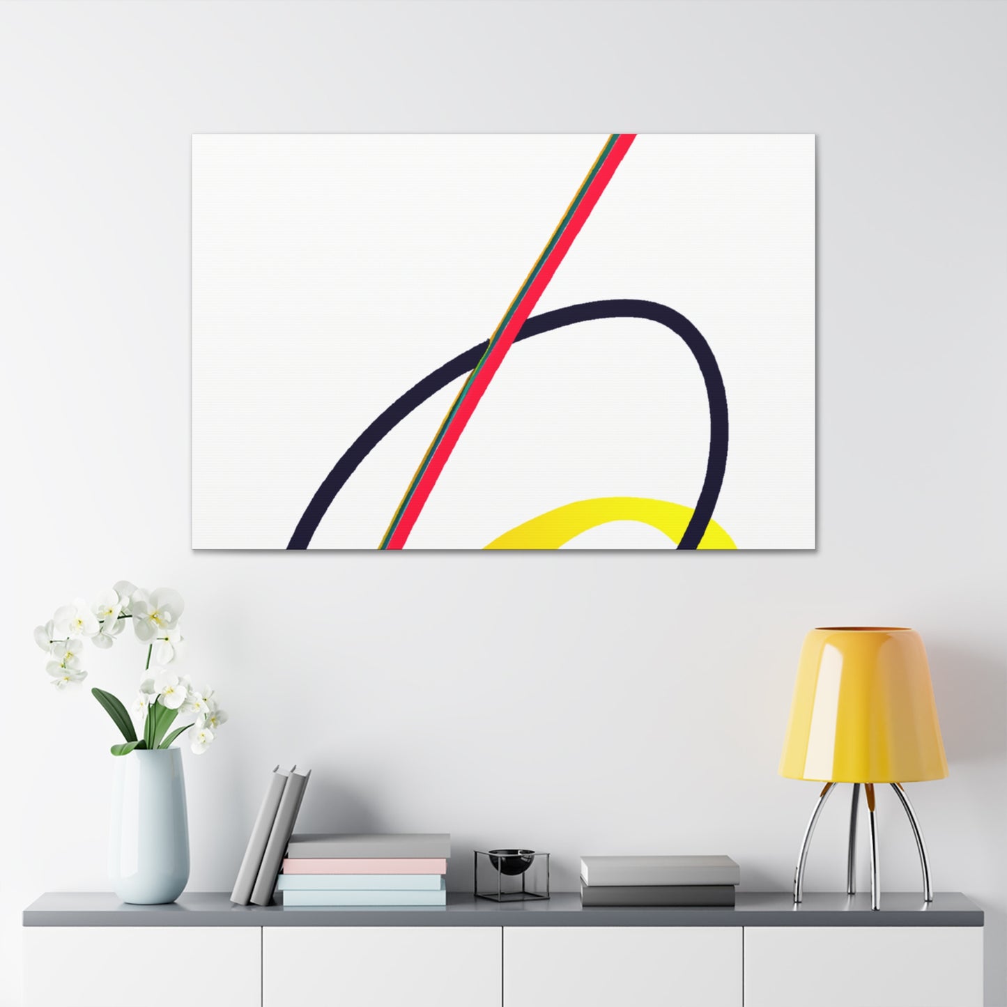 Two Colors - Minimalism - Canvas