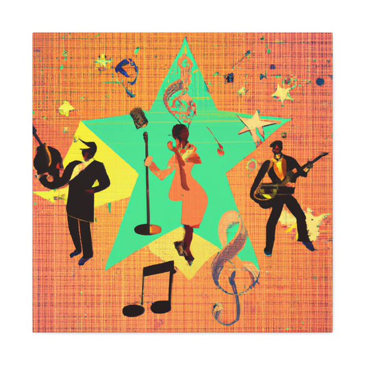 Twizzler Twang - Retro Music - Canvas