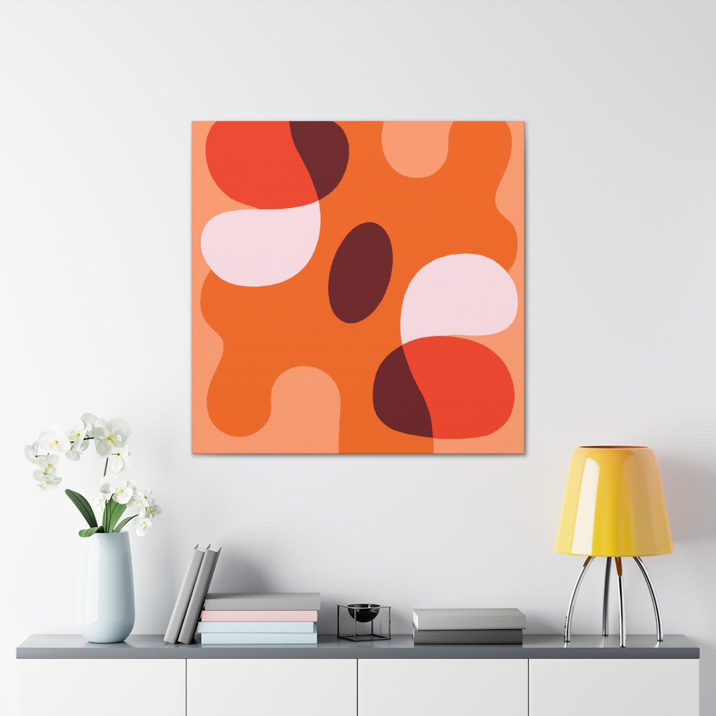 Rising Action- Midcentury - Canvas