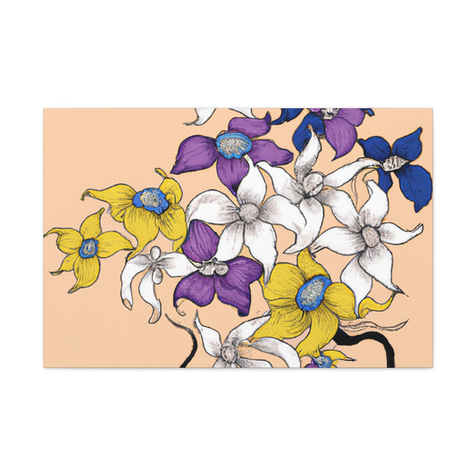 Rosalie - Floral - Canvas