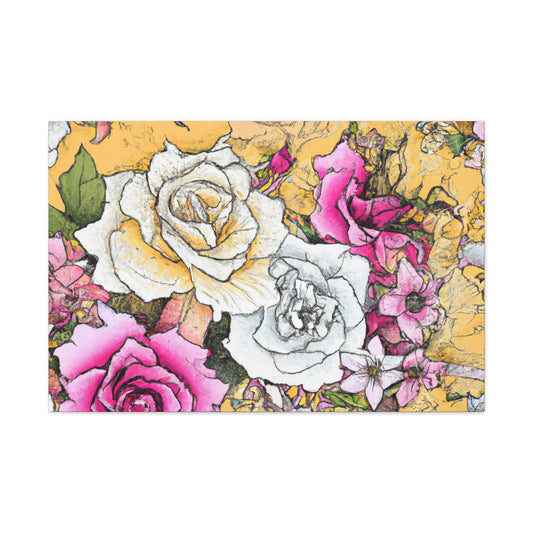 Blossomtopia - Floral - Canvas
