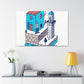 Reflection Curves - Minimalism - Canvas
